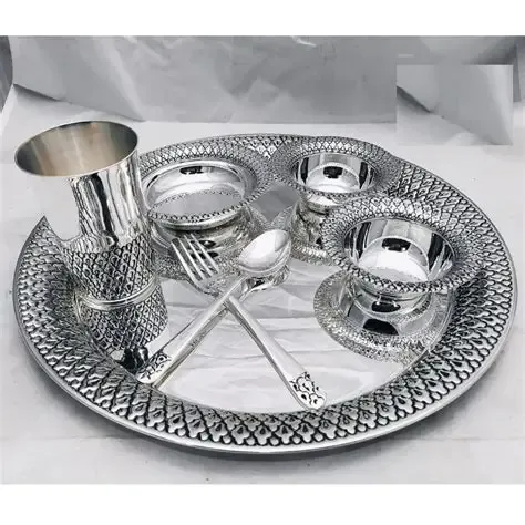 Silver Plates & Thalis